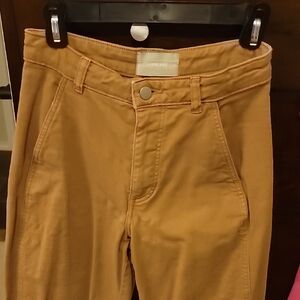 Everlane The Utility Barrel High-Rise Barrel Jeans Toasted Coconut Size 0